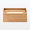 Внутренние размеры деревянной коробки для салфеток MUJI Ширина x Глубина 12 x Высота 9 см Для коробок салфеток 83410568 24,5