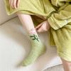 6Pairs Winter Floor Plush Socks Flower Warm Socks Women Soft Coral Fleece Socks  Autumn