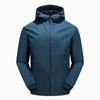 New Outdoor Jacket Men's Casual Hooded Windproof Jacket Men's Spring, Autumn and Winter Sports Thin Section of the Punching Jacket