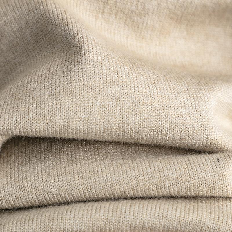 Свитер с воротником-поло, костюмы для женщин, осенне-зимний свободный вязаный комплект из двух предметов