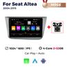 Новый Android Car Radio Multimedia Video Player для Seat Altea 2004-2015 Toledo 2004-2009 GPS Navigation BT Carplay 2Din Head Unit