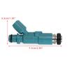 OEM 23250-23020 2325023020 New Brand High Impedance Fuel Injectors For Toyota Platz Ractis Yaris / Vitz 1.0 1.3