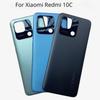 Для Xiaomi Redmi 10C крышка батарейного отсека задняя дверь корпус запасные части для Redmi 10C крышка батарейного отсека