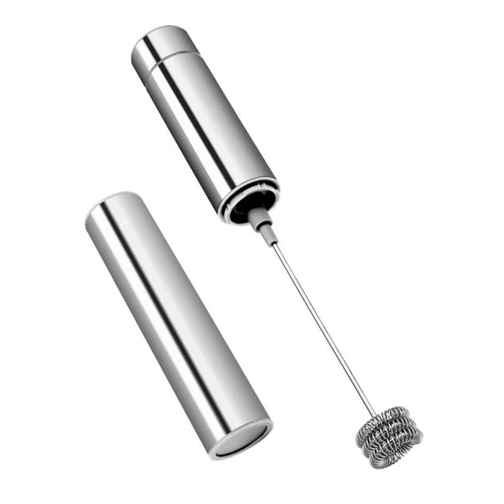 Stainless Steel Handheld Frother High Speed Coffee Frother Egg Beater Milk Foamer Coffee Shop