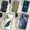 Чехол для телефона с изображением пера павлина для Samsung Galaxy A14 A34 A54 A12 A32 A52 A51 A71 A53 A33 A13 A15 A25 A35 A55