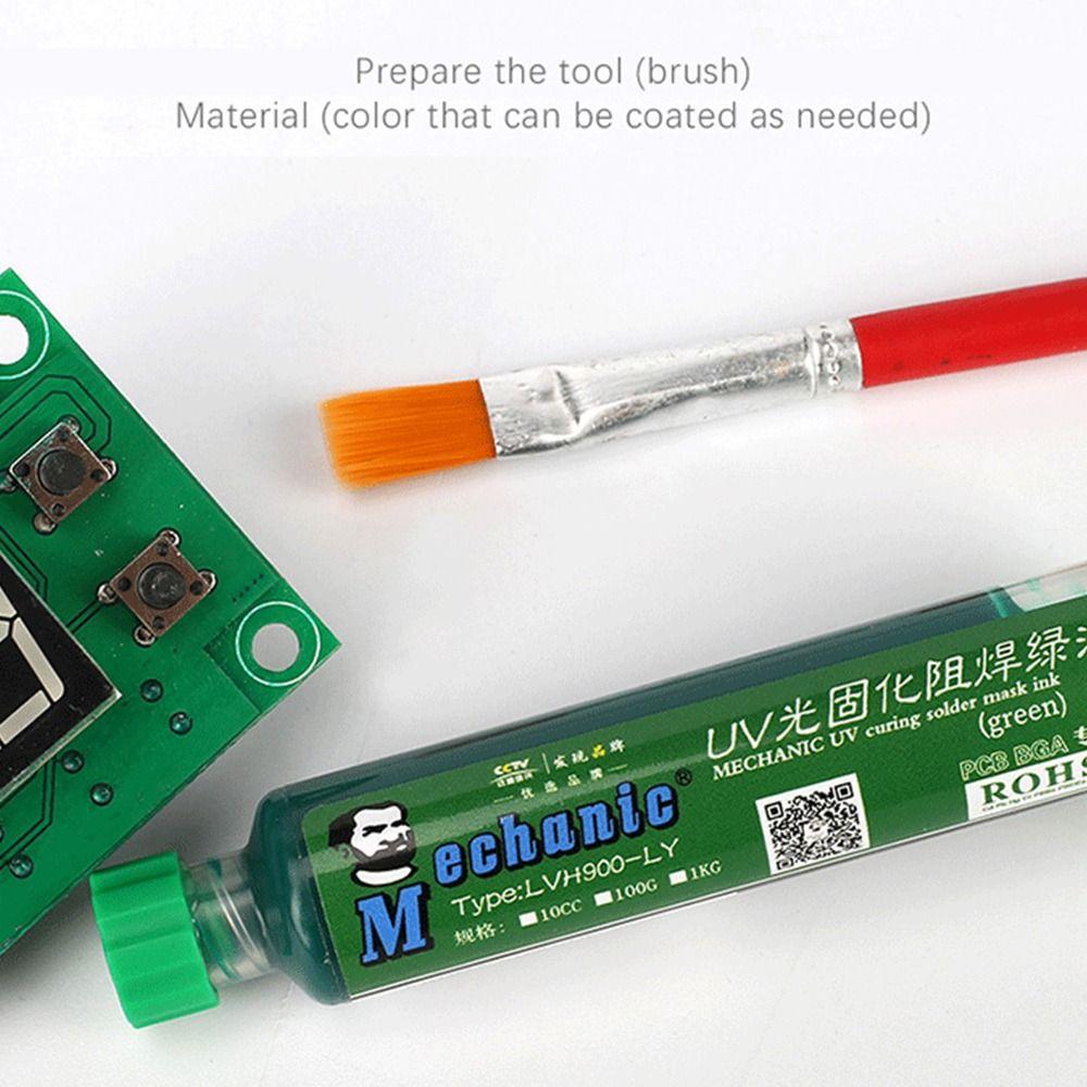10CC UV Light Curing Oil Prevent Corrosive Arcing UV Curable Solder Welding Flux BGA PCB