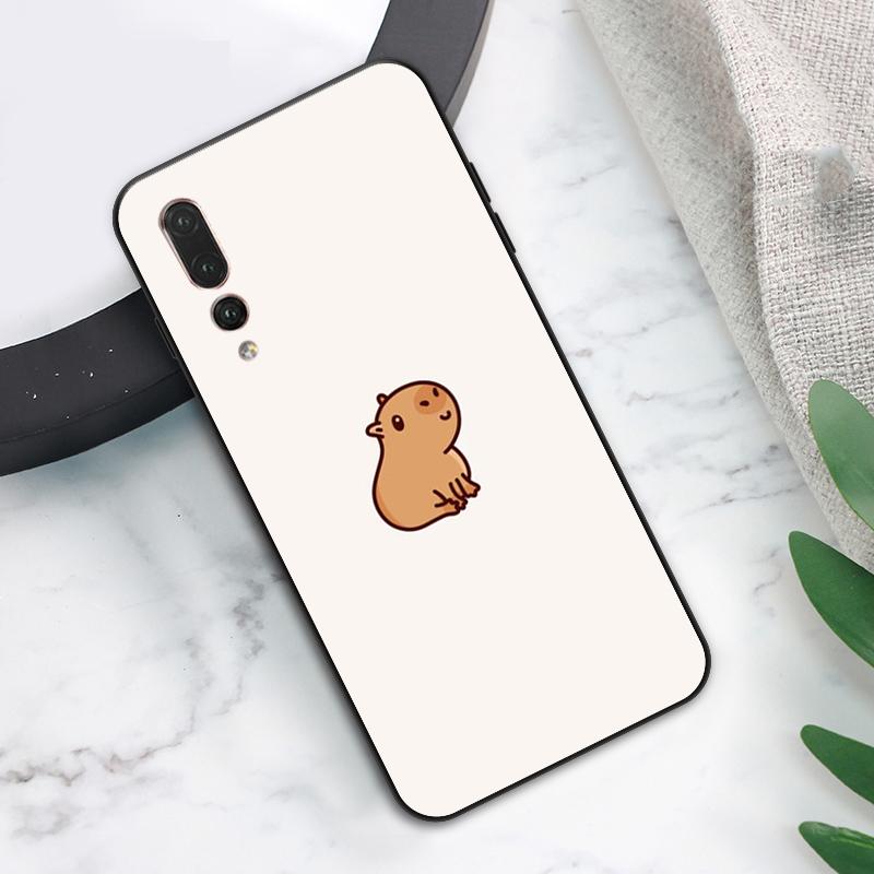 Чехол с капибарой для Huawei Nova 12s 12i 11i 8i 7i Y73 Y70 Y90 Y60 Y72 Y61 Y91 9 10 SE P40 Lite P30 Pro