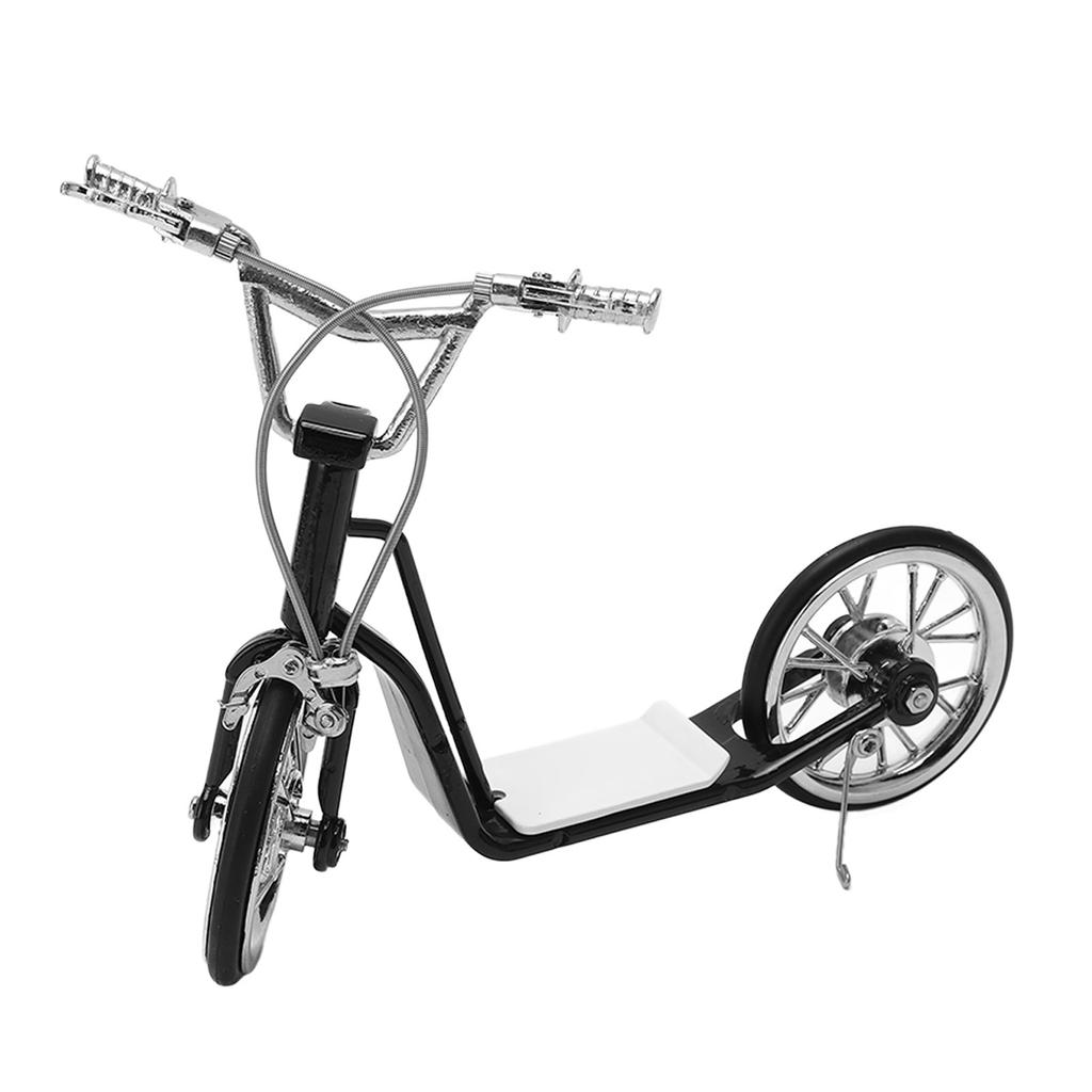 Игрушки для самокатов 13x16,5 см 5,1x6,5 дюймов Яркие самодельные сплавные материалы Черные миниатюрные игрушки для самоката