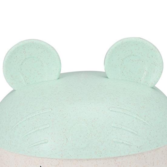 2 шт./компл., 450 мл, миска для кормления, держатель для смартфона, дизайн, защита от падения, пищевой материал, детская обеденная соломенная миска для детского сада