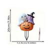 Durable Halloween Decor Halloween Skull Decoration Spooky Halloween Pumpkin Ghost Yard Sign Decorations for Outdoor