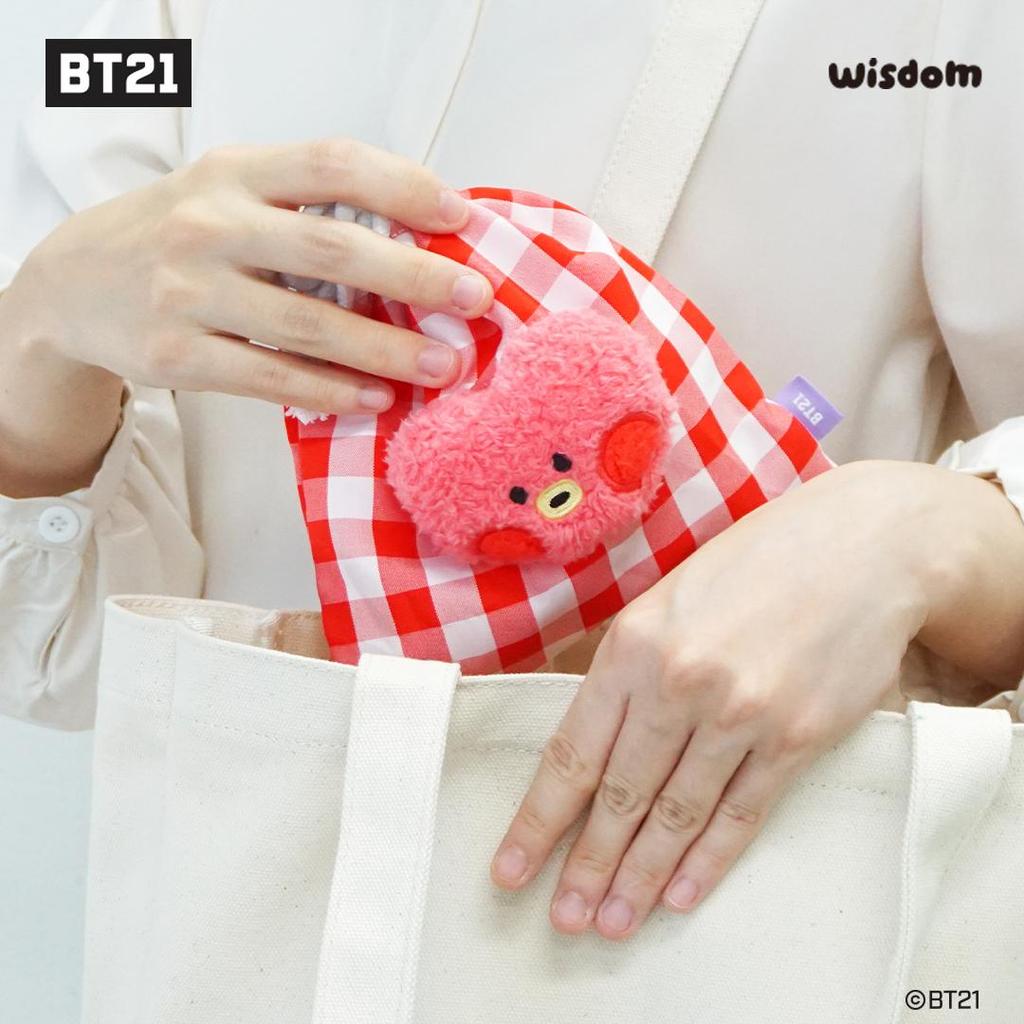 BTS (Бантан Бойз) Мини-чехол для лица BT21, Официальный, Оригинальный, Аутентичный, K-POP, idol