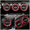 For Mercedes Benz A B CLA GLA GLB   2022 Car Air Conditioner AC Outlet Turbo Vent Ring Trim Red Blue Color Refit