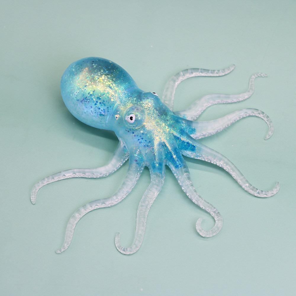 Slow Rebound Octopus Squeeze Toy Realistic Slow Rising Toy For Adults & Teenager Gift