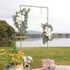 2Pcs Artificial Wedding Arch Flowers DIY Flower Arrangement And Backdrop Decoration for Wedding Ceremony Reception Welcome Sign Decor
