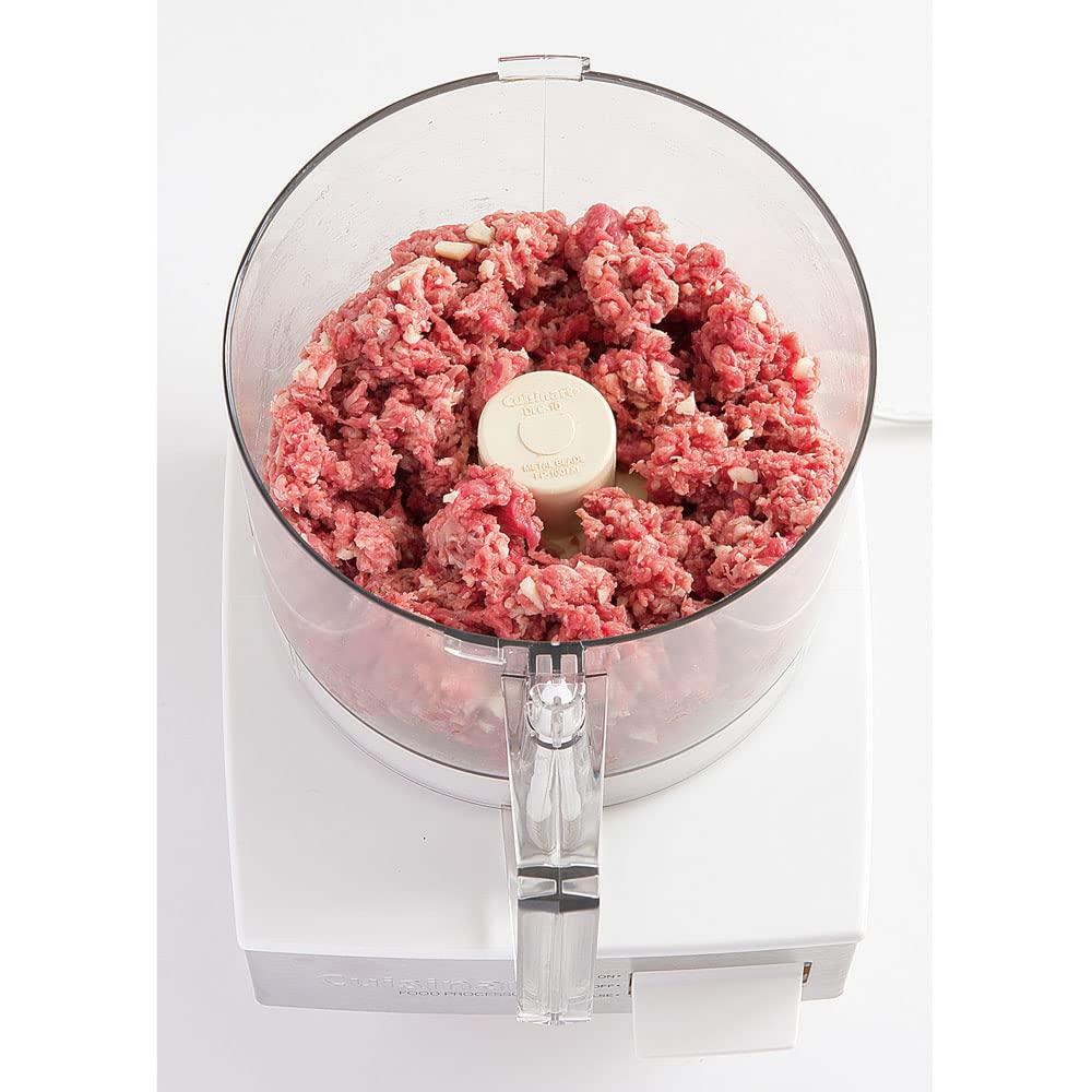 Кухонный комбайн Cuisinart M Компактный Для 2-3 человек 5 функций в 1 Оснащен индукционным двигателем Мощный Тихий Приготовление теста для хлеба Белый