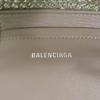 BALENCIAGA Shoulder Bag Ibiza Small Basket bag khaki Women 695612 Used