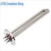 Chuangyi Ding 304 Stainless Steel Flange Electric Heating Rod