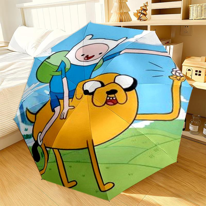 Yellow dog Adventure In Space Umbrella 8-Frame for Travel, camping, Casual Lightweight Portable Umbrella, Essential for every family Holidays Gift