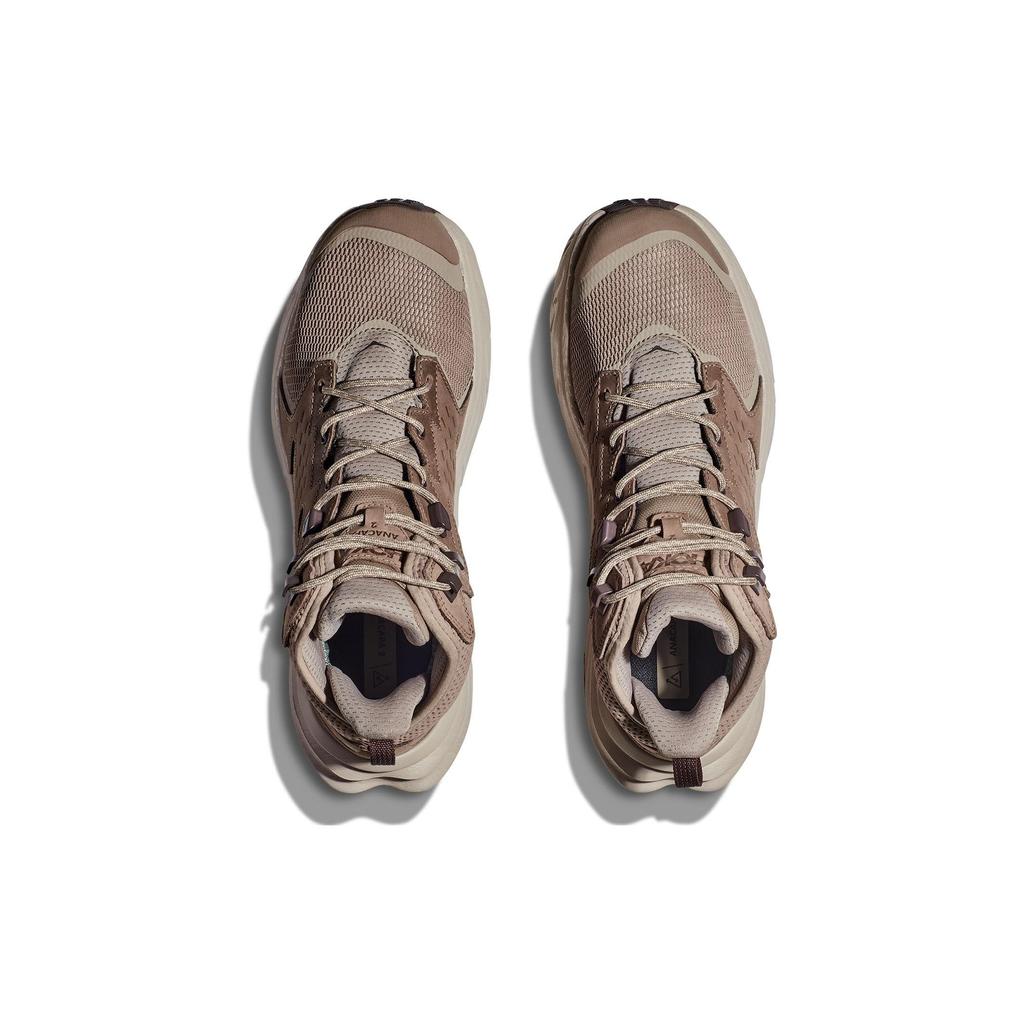 HOKA Anacapa 2 Mid GORE-TEX Dune Oxford Tan Мужские кроссовки Фиолетовый 1141633-DOTN