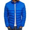 Men's New Light Cotton Jacket Men's Short Youth Plus Size Casual Winter Clothes Stand Up Collar Cotton Jacket Men