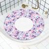 Bathroom Circular Non-slip Mat Shower Room Bathroom Hollow Mesh Bottom Drainage Special Anti-fall Mat