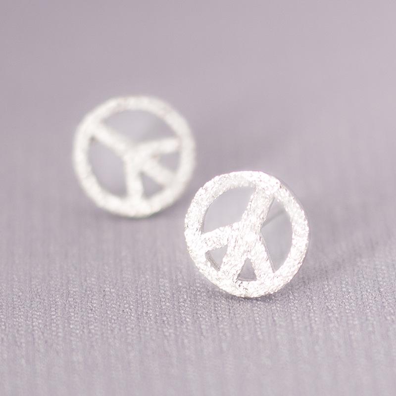 Korean Style S925 Silver Needle Stud Earrings for Women – Minimalist & Personality Design