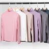 Autumn T-shirt Turtleneck Long Sleeve Women Top Autumn Winter Solid Loose Modal Lady Pullover Blouse Tee Shirt Streetwear