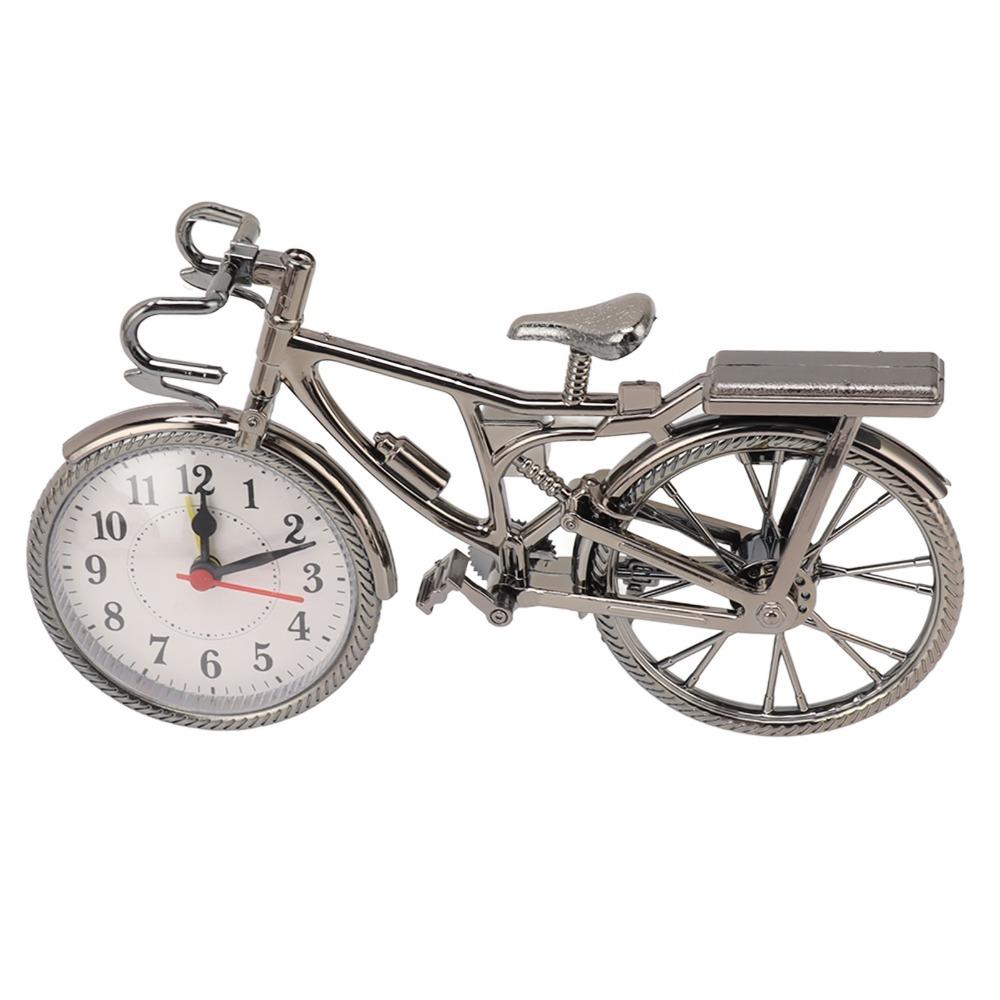 Black Table Alarm Clock Decorative Ornament Desktop Alarm Clock Bike Alarm Clock Dormitory Room