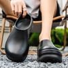 2025 Мужские Женские Туфли Шеф-повара Нескользящие Водонепроницаемые Маслостойкие Удобные Рабочие Тапочки Уличные Рыбацкие Туфли ЭВА