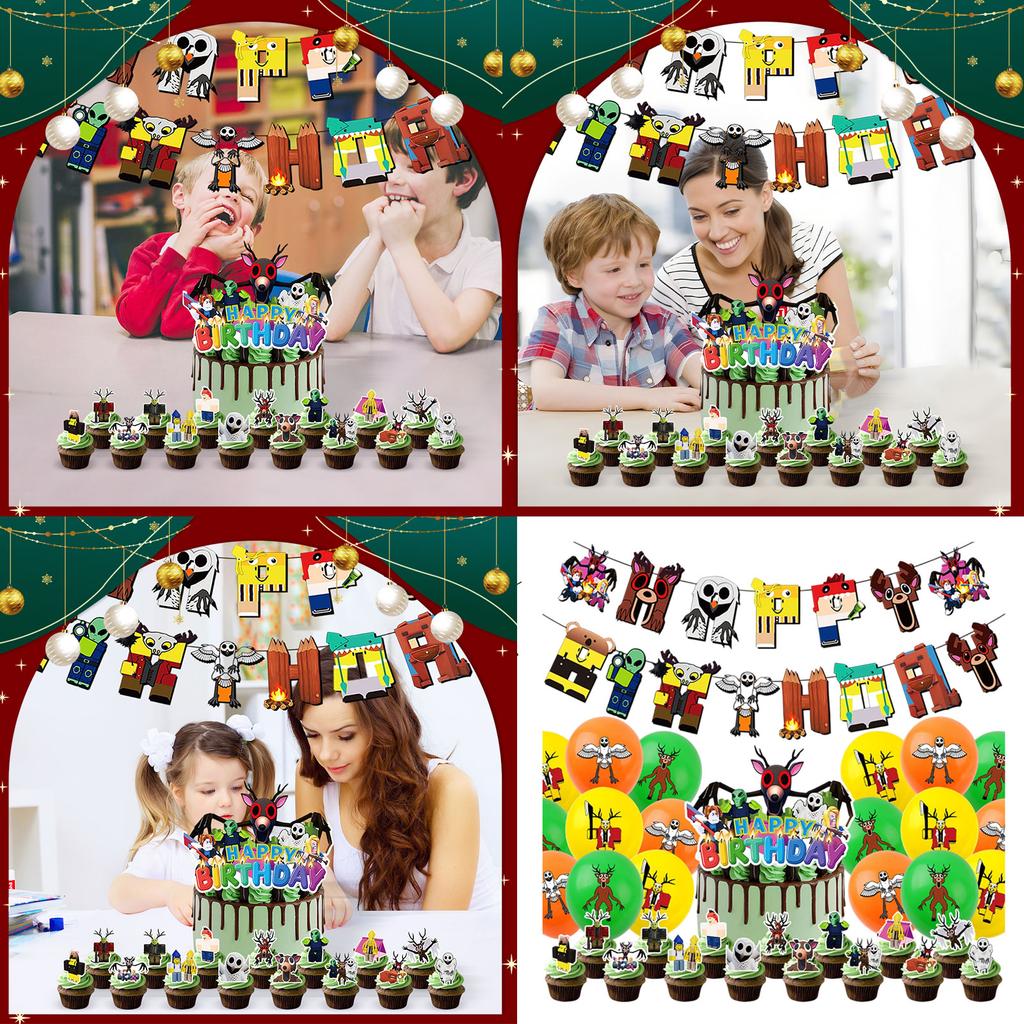 Theme Party Decoration Children's Birthday Decoration Set