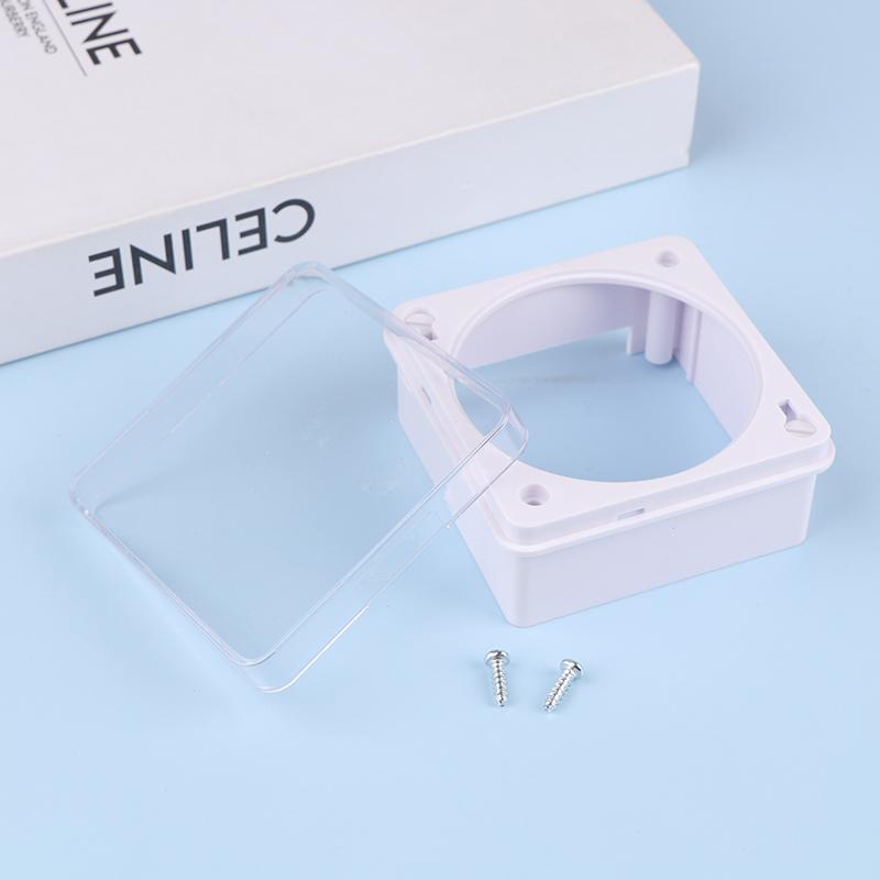 Программируемое реле времени Cn101A\Cn102A Пластиковый водонепроницаемый чехол Цифровой ЖК-дисплей Таймер питания Защитный чехол для переключателя