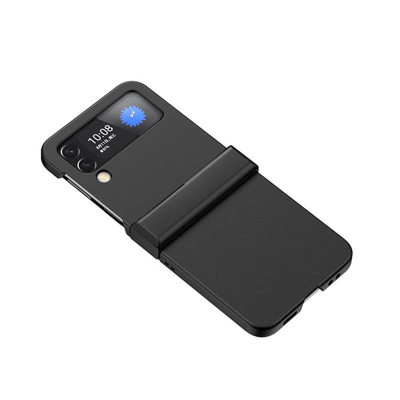 Сплошной цветной корпус мобильного телефона, ультратонкий защитный чехол, запасные части, все включено для Samsung Galaxy Z Flip3/4