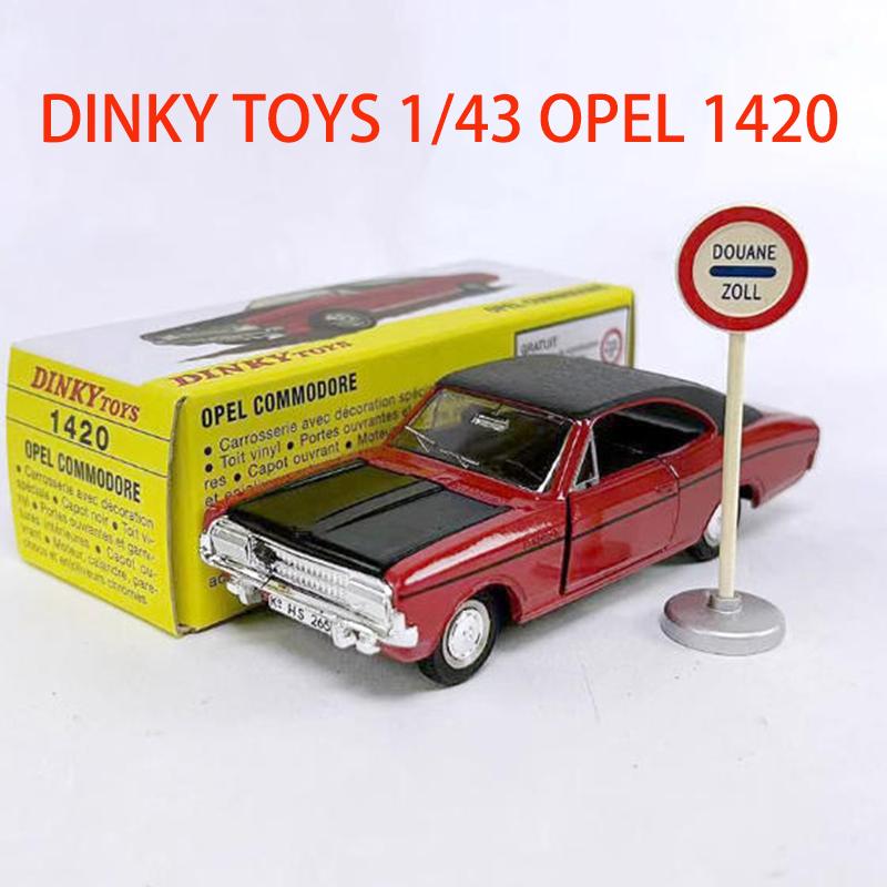 AAAEZ1 DINKY TOYS 1/43 OPEL 1421/1405/1420 Alloy Sports Car Model Classics Adult Souvenir Gift Static Display
