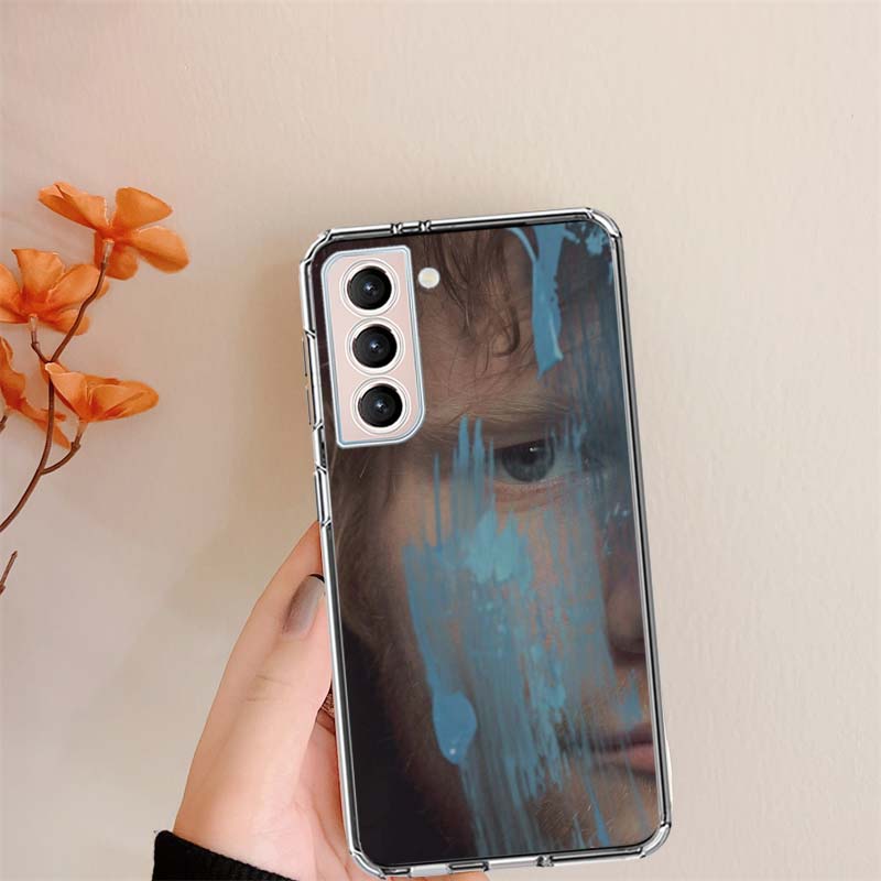 Ed sheeran Singer Clear Phone Cases for Samsung S26 Ultra Galaxy S25 Edge S24 S23 FE S21 Plus S20 S22 S10 Cover Patterned Compat