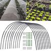 Tunnel Hoops Plant Support Fibreglass Tyres For Raised Bed