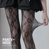 Сетчатые чулки-сетка Женские колготки Нижнее белье Сексуальные кружевные цветочные чулки до бедра Колготки Jk Лолита Чулки Колготки