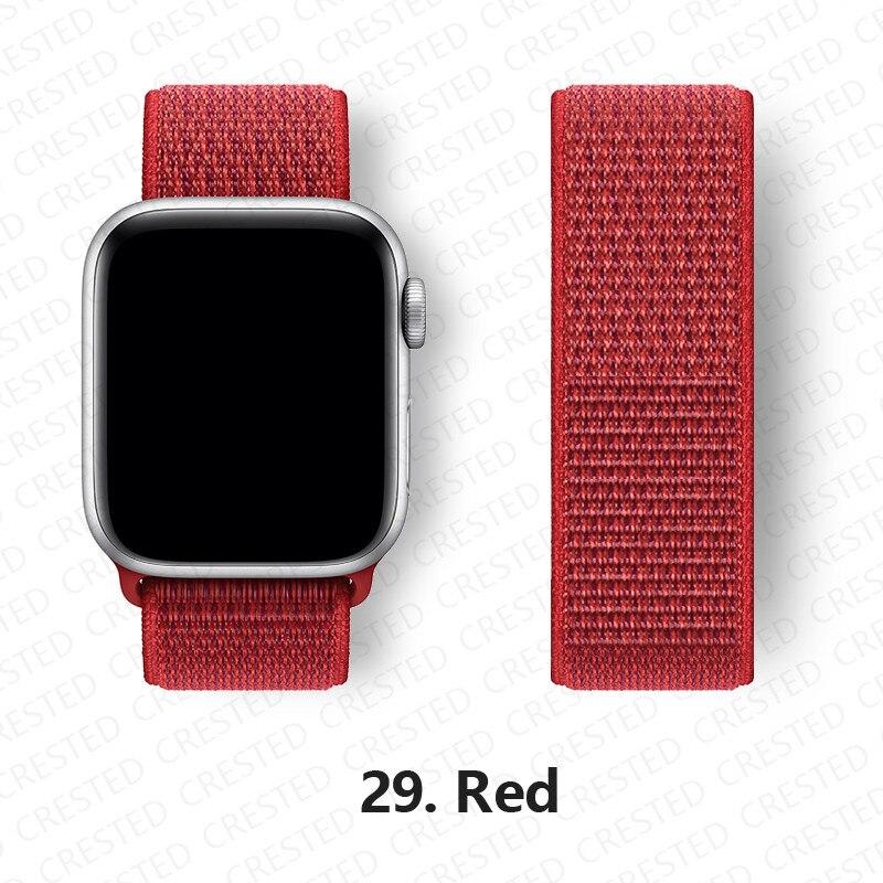 Нейлоновый ремешок для Apple, ремешок для часов 44 мм, 40 мм, 42 мм, 38 мм, браслет для умных часов, ремень, спортивный браслет-петля, iWatch series 3, 4, 5, 6, se, ремешок