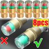 Car Tire Pressure Monitor Sensors Tire Air Alert Cap Cars Trucks Air Pressure Gauge Alert Monitoring Tire Valve Accessories