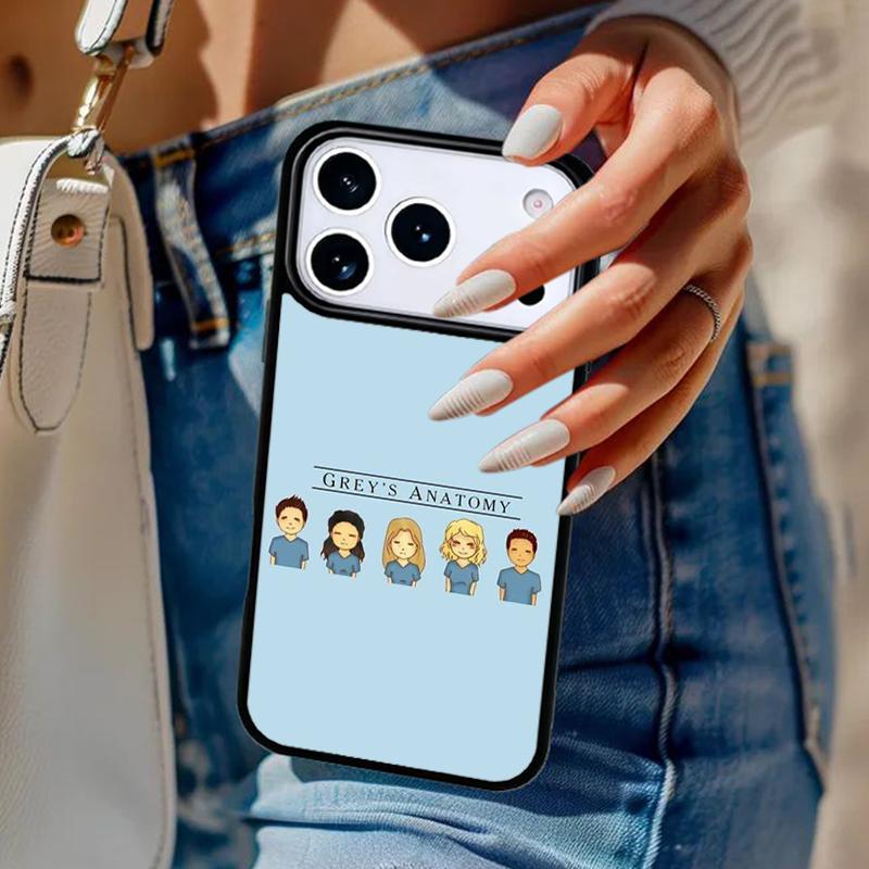 Мягкий чехол для телефона с цитатами из сериала «Анатомия Грей» для iPhone 17 Air 14 15 13 12 Max Чехол для Apple 14 15 16 16e 11 Pro Max Plus
