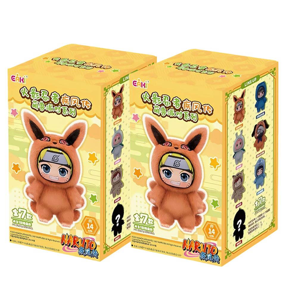 Оригинальный Наруто Ветер Милый Зверь Серия Вечеринка Слепой Бокс Модная Игрушка Фигурка Плюшевая Кукла Украшения Подарок на День Рождения Мальчика