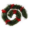 Guirlande de Noel XL 2.7 m avec noeuds 6 plis