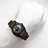 Varg Watch Company COUSSIN COAL MIL Наручные часы с кожаным ремешком GUIDI ROSELLINI и основанием, Коричневые, CO-L-007-09BK