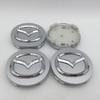 20pcs 3D for Mazda 56mm Car emblem Wheel hub Center Cap Badge covers sticker Decal styling auto Accessories k1