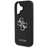 Etui do iPhone 16 Guess Grained Classic Logo Czarne
