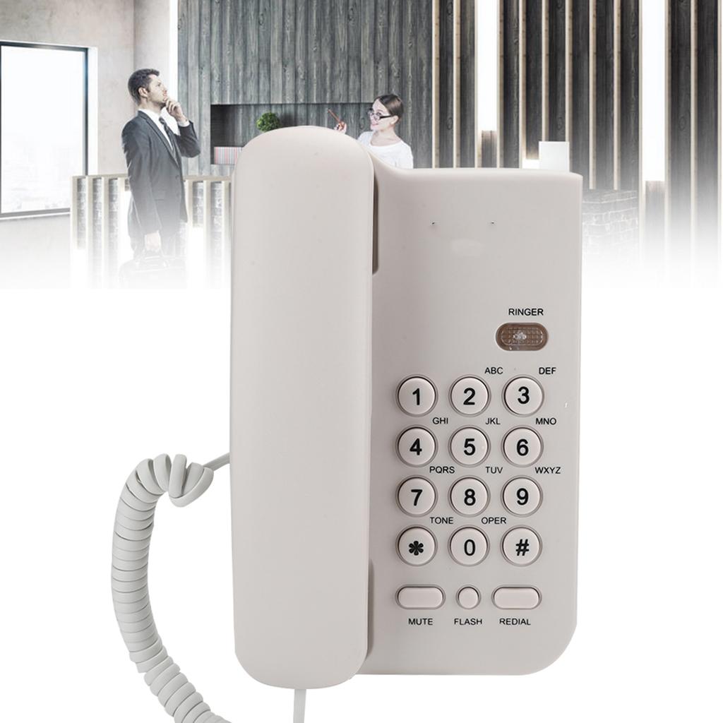 KX T3026CID Английский телефон для отеля   (Телефонная линия Великобритании случайного цвета)(белый )