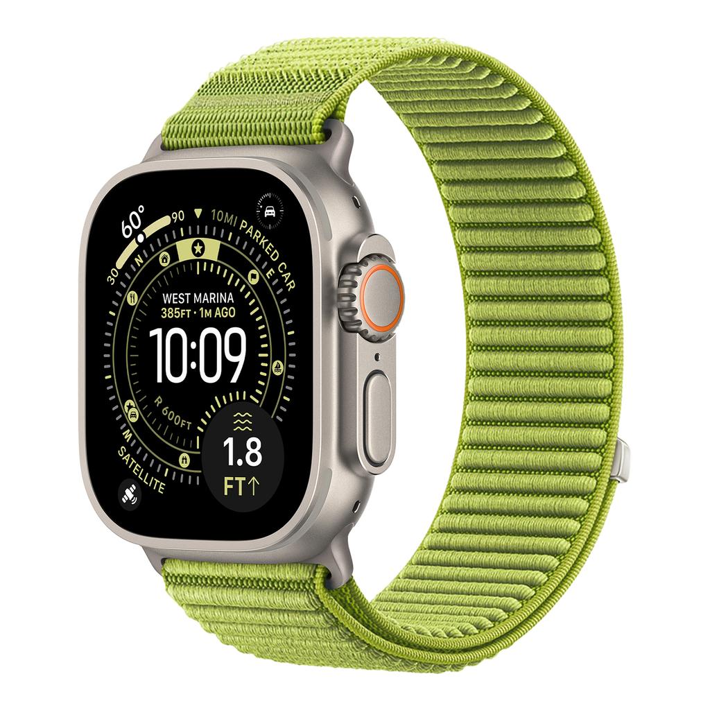 Спортивная петля для ремешка Apple Watch Серии 11/10/9/8/7/6/SE/Ultra 3 49мм 46мм 45мм 44мм 42/41/40мм Браслет Ремешок Correa iWatch Strap