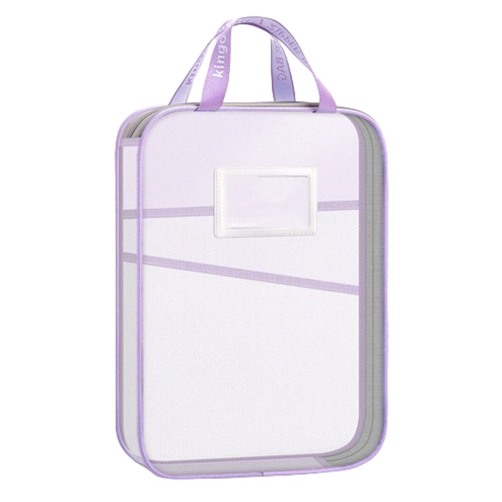 Утолщенная сетчатая сумка на молнии Многофункциональная сумка-папка для хранения контрольной бумаги Сумка для студентов