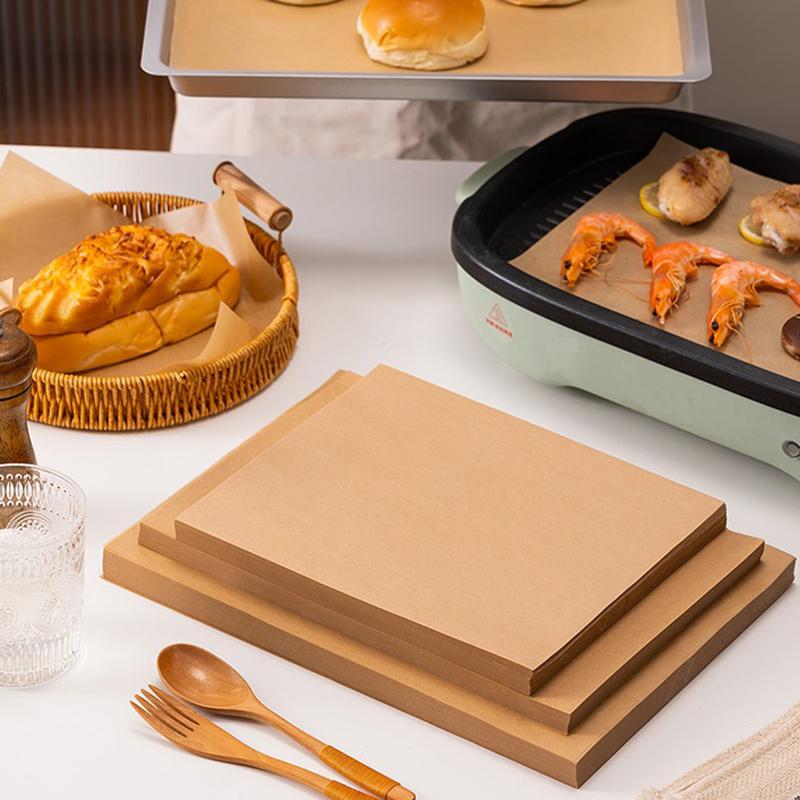 50 шт. антипригарные коврики для выпечки из впитывающей масло бумаги для выпечки печенья, приготовления пищи, фритюрницы, духовки, гриля, сублимационной сушилки, коврики Ray