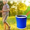 Многофункциональное портативное складное ведро для рыбалки на открытом воздухе, инструмент для чистки автомобиля, ведро