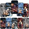 Чехол для телефона Samsung Galaxy S25 S24 S23 iPhone 16 15 Xiaomi Redmi Note 14 13 12 16E 11 Pro Max OPPO Moto Huawei Hashibira Inosuke Demon Slayer Cover